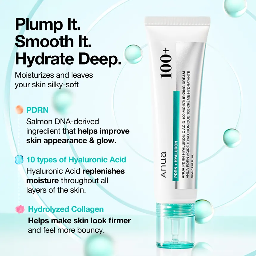 PDRN Hyaluronic Acid 100 Moisturizing Cream Product image