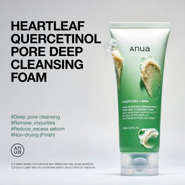 Heartleaf Quercetinol Pore Deep Cleansing Foam Product image