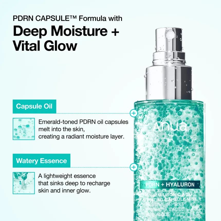 PDRN Hyaluronic Acid Hydrating Capsule Mist Product image