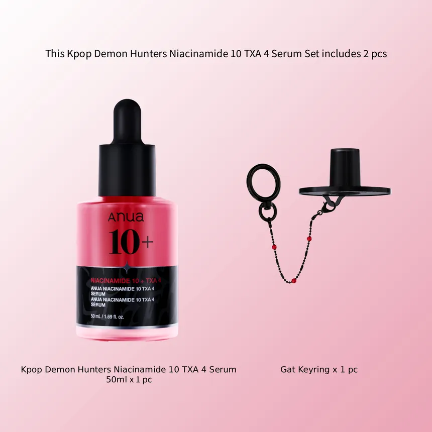 Kpop Demon Hunters Niacinamide 10 TXA 4 Serum Set Product image