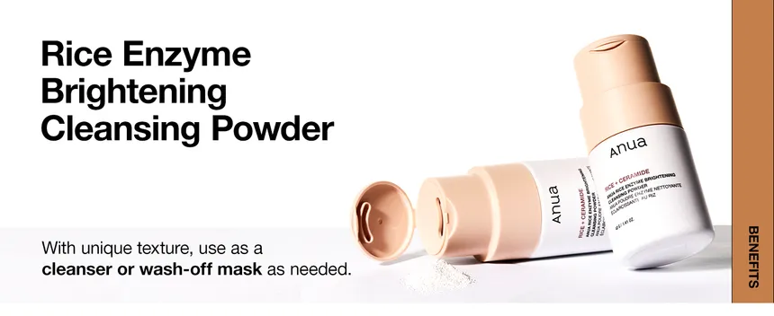  Rice Enzyme Brightening Cleansing Powder Texture