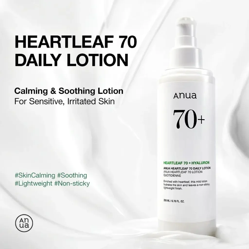 Heartleaf 70 Daily Lotion Texture
