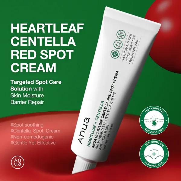  Heartleaf Centella Red Spot Cream Texture