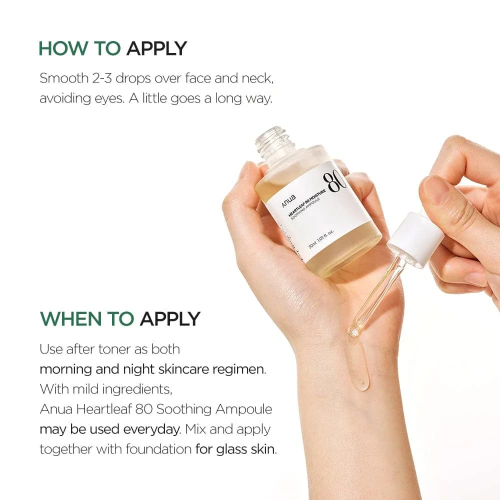Heartleaf 80 Moisture Soothing Ampoule Product image