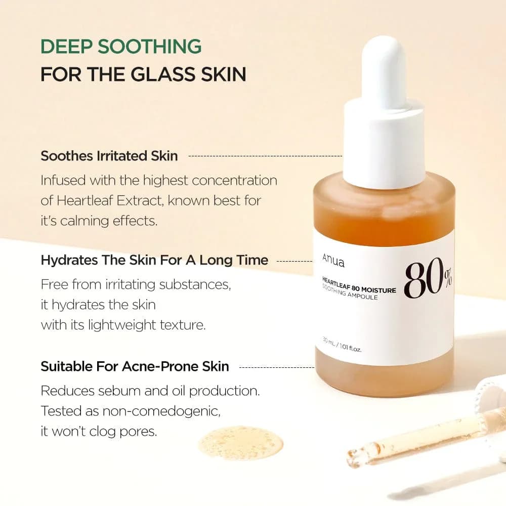 Heartleaf 80 Moisture Soothing Ampoule Product image