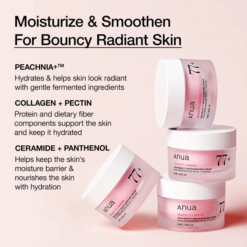 Peach 77 Niacin Enriched Cream Product image