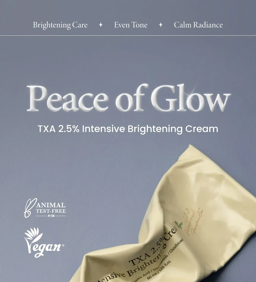 TXA 2.5% Intensive Brightening Cream Texture