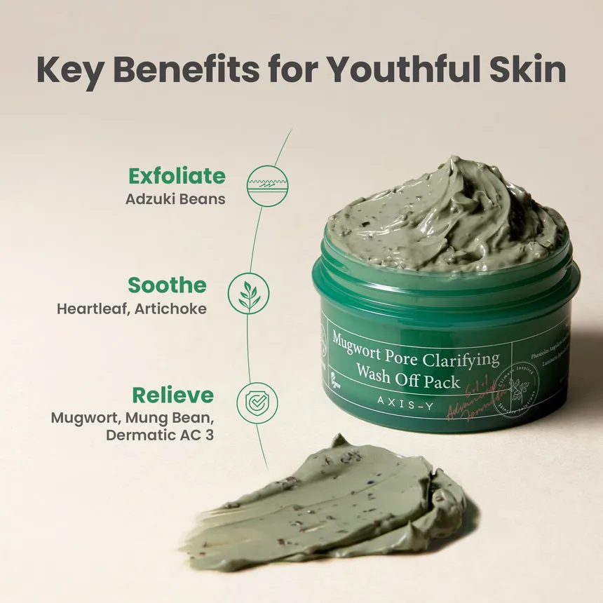 Mugwort Pore Clarifying Wash Off Pack Product image