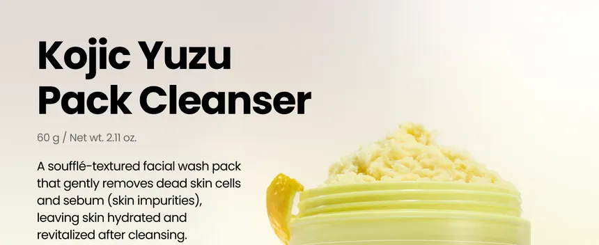 Kojic Yuzu Pack Cleanser Texture