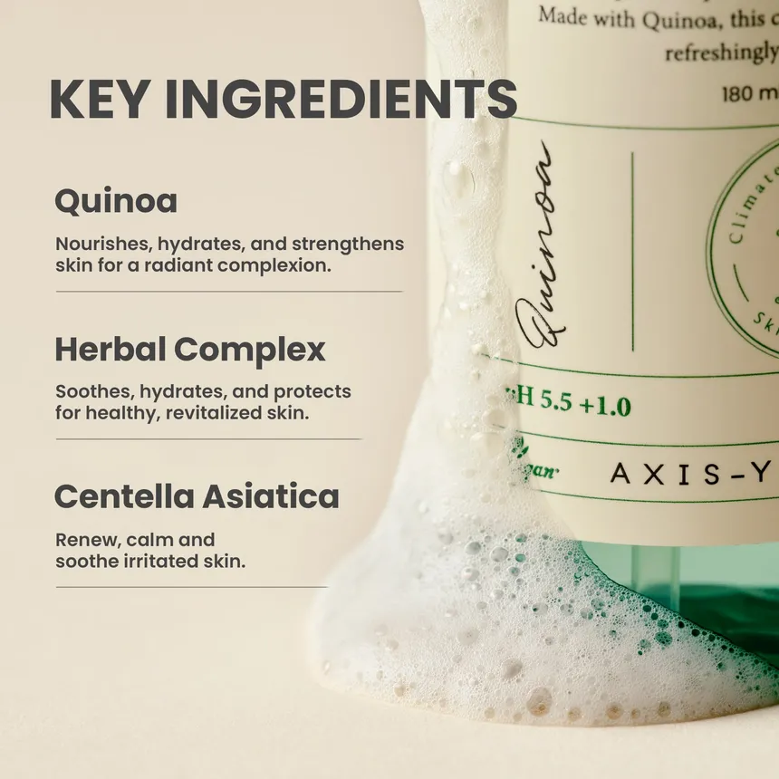 Quinoa One Step Balanced Gel Cleanser Product image