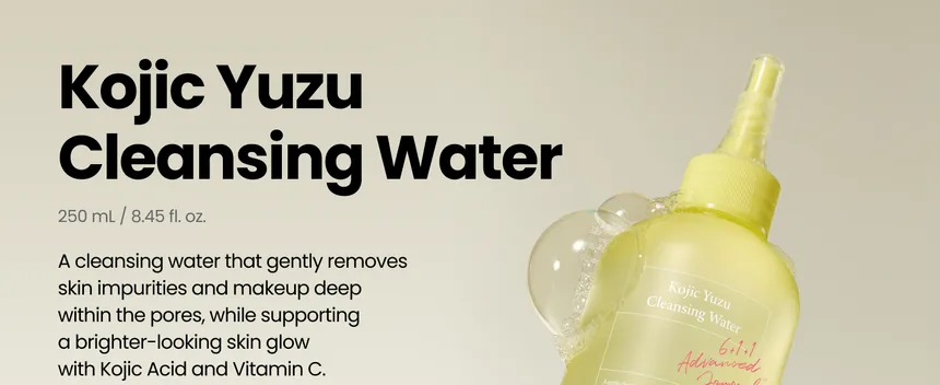 Kojic Yuzu Cleansing Water Texture