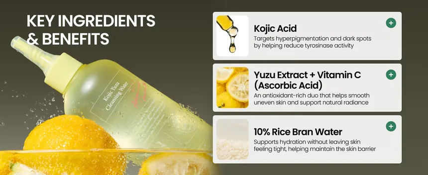 Kojic Yuzu Cleansing Water Product image