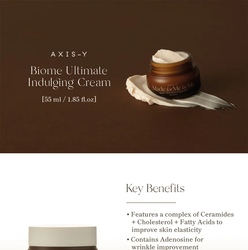 Biome Ultimate Indulging Cream Texture