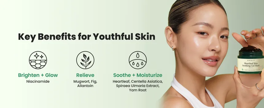  Heartleaf Skin Soothing Gel Mask Product image