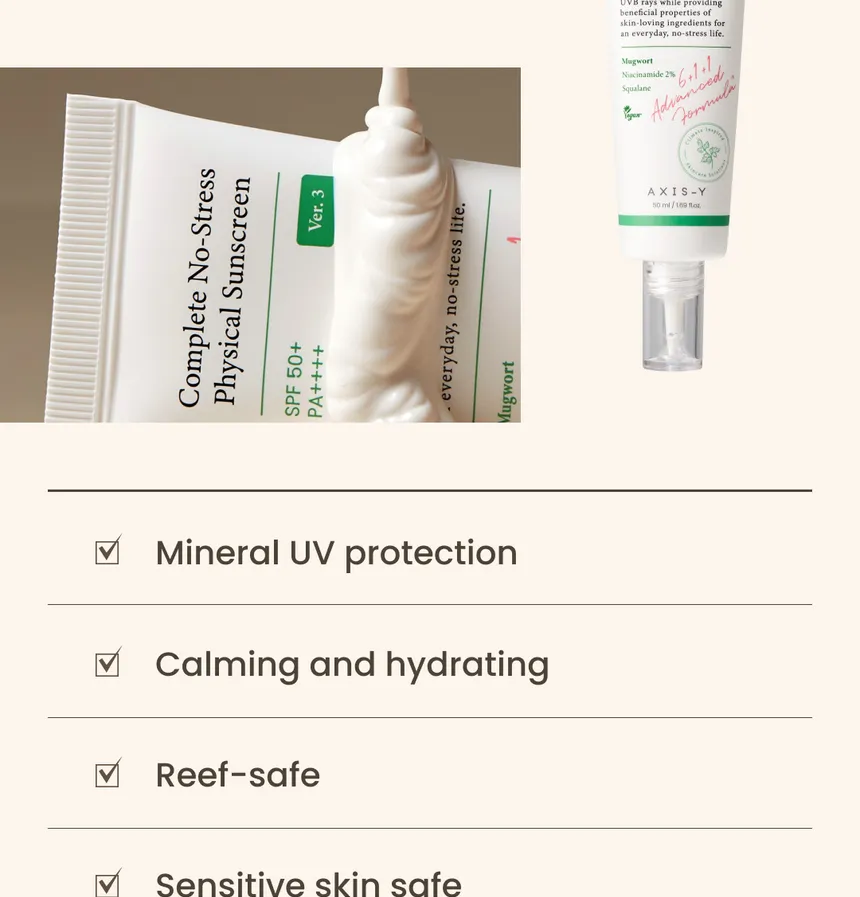 Complete No-Stress Physical Sunscreen (V3) Product image