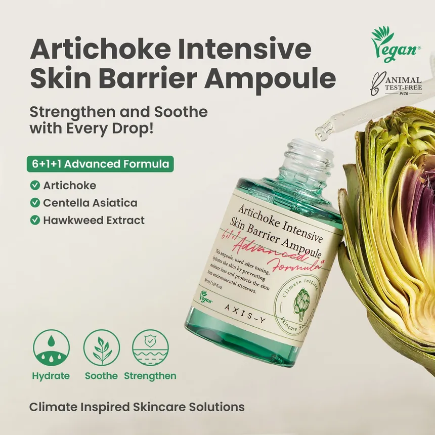 Artichoke Intensive Skin Barrier Ampoule Texture