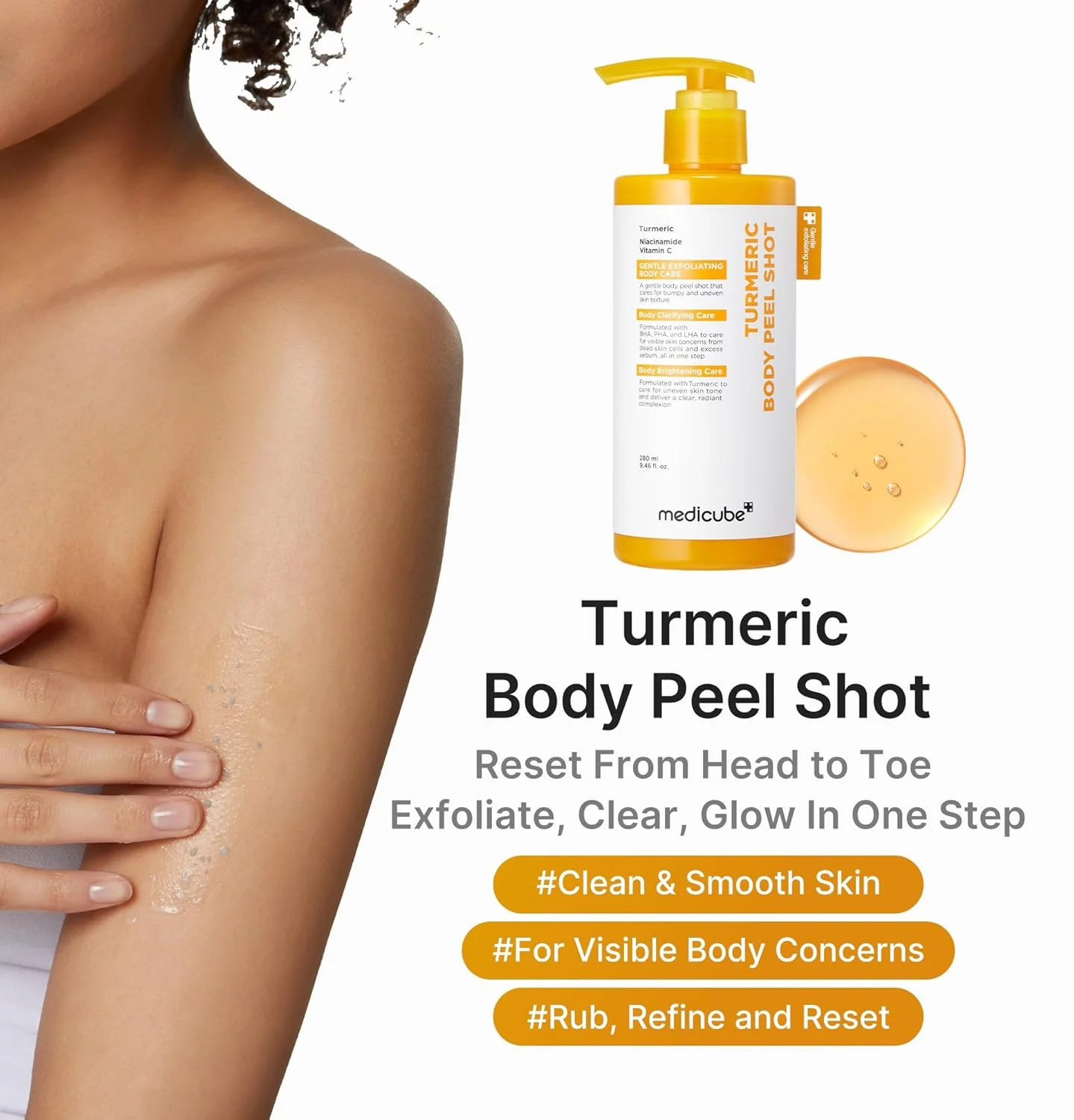 Kojic Acid Turmeric Body Peel Shot Product image