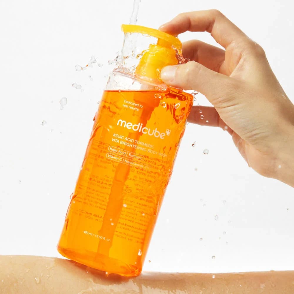 Kojic Acid Turmeric Vita Brightening Body Wash Texture