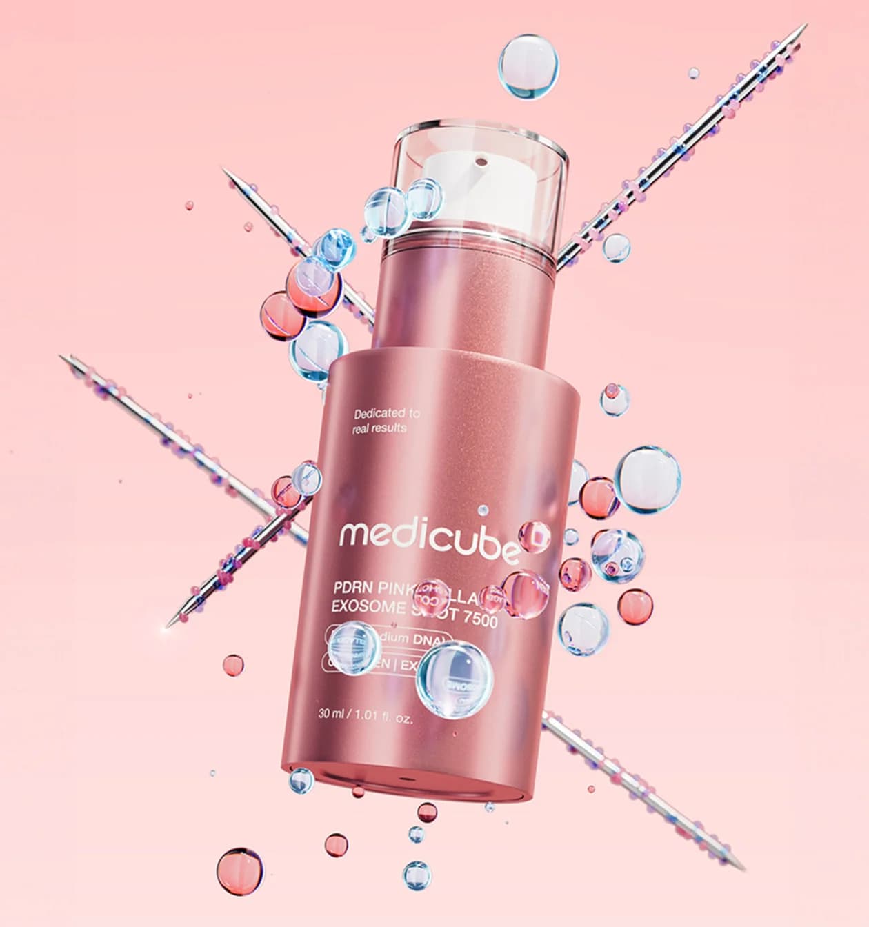 PDRN Pink Collagen Exosome Shot Serum 7500 Product front