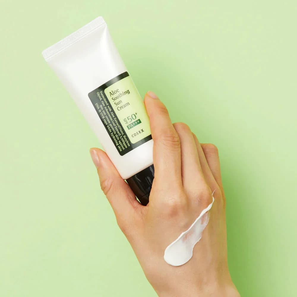 Aloe Soothing Sun Cream Texture