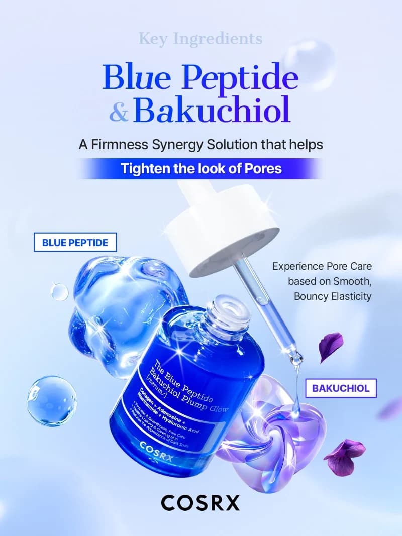  The Blue Peptide Bakuchiol Plump Glow Serum Product image