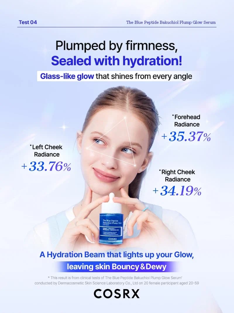  The Blue Peptide Bakuchiol Plump Glow Serum Product image