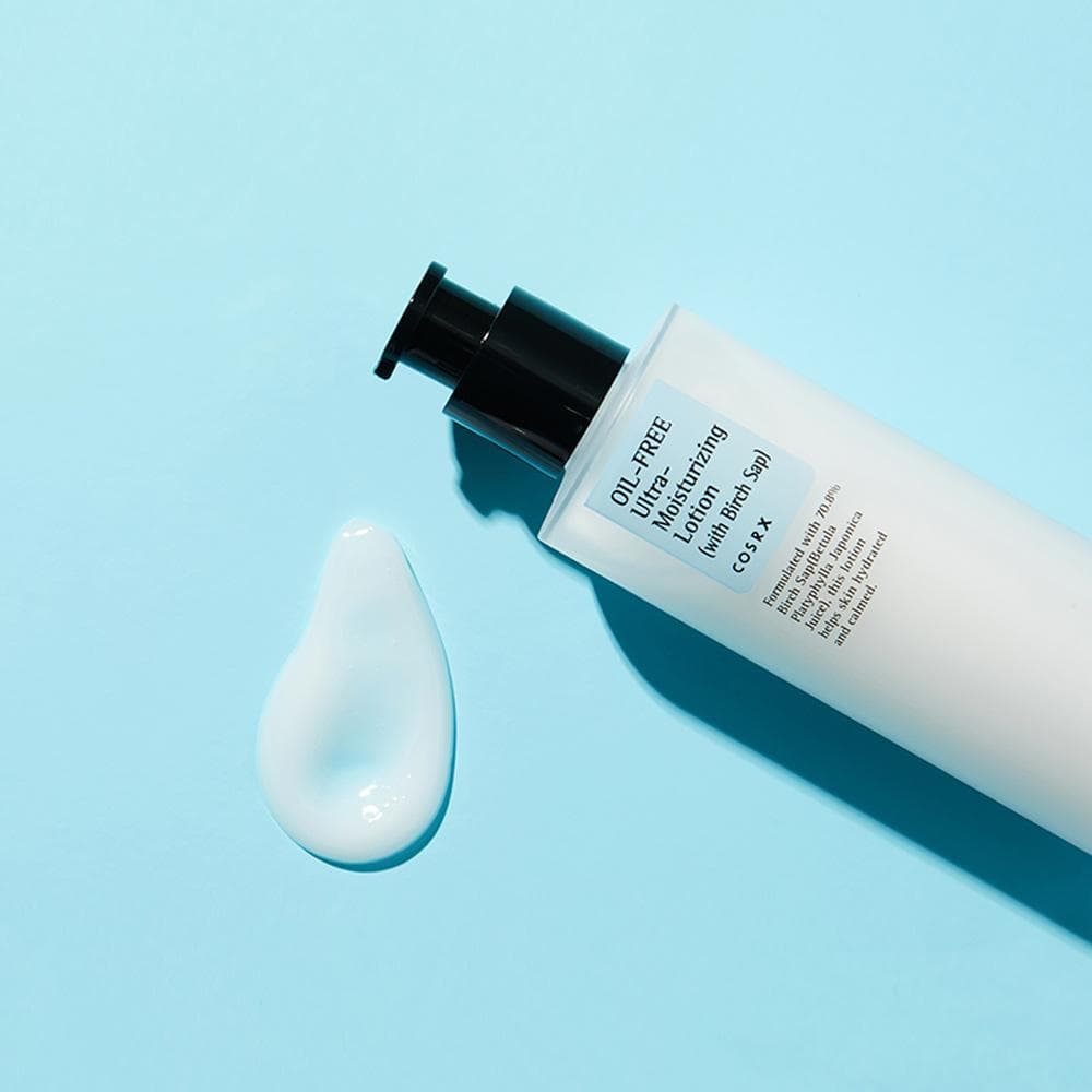 Oil Free Ultra Moisturizing Lotion with Birch Sap Texture