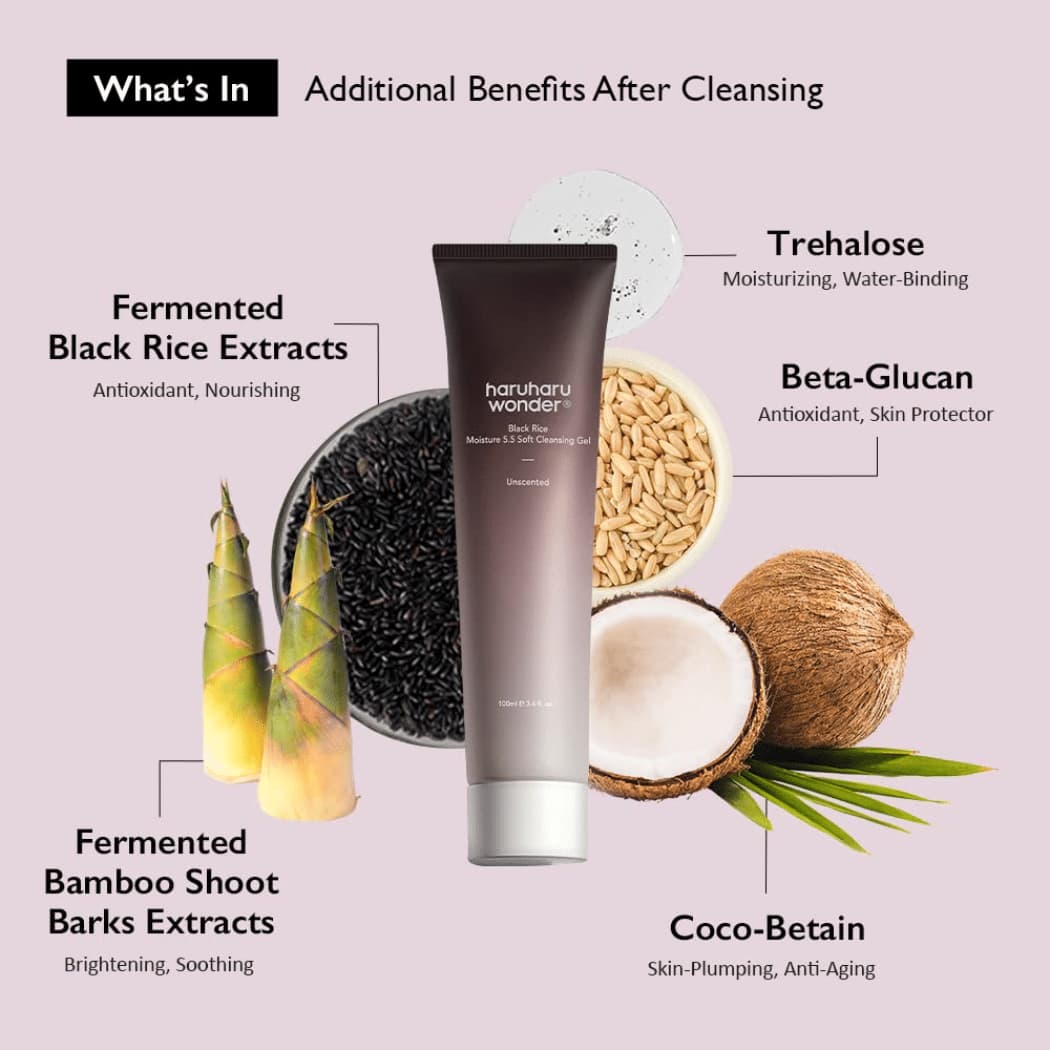 Black Rice Moisture 5.5 Soft Cleansing Gel Product image