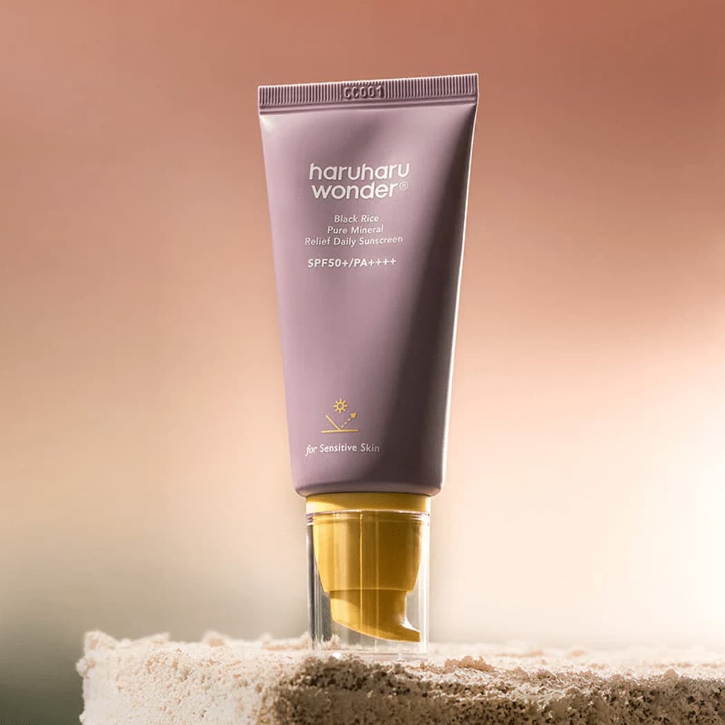 Black Rice Pure Mineral Relief Daily Sunscreen Product front