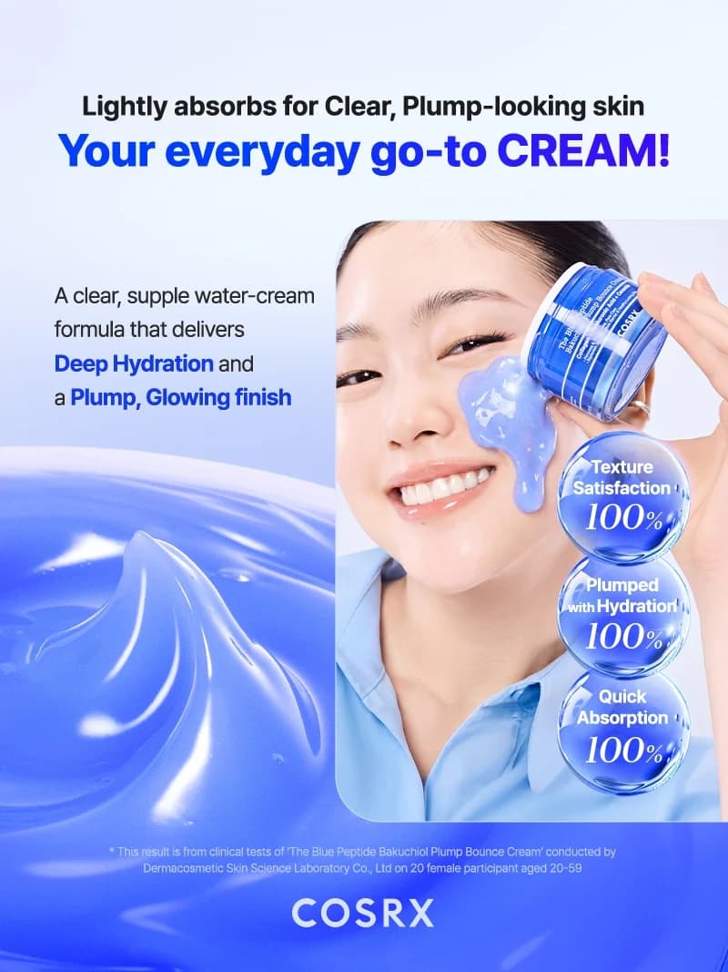 The Blue Peptide Bakuchiol Plump Bounce Cream Product image