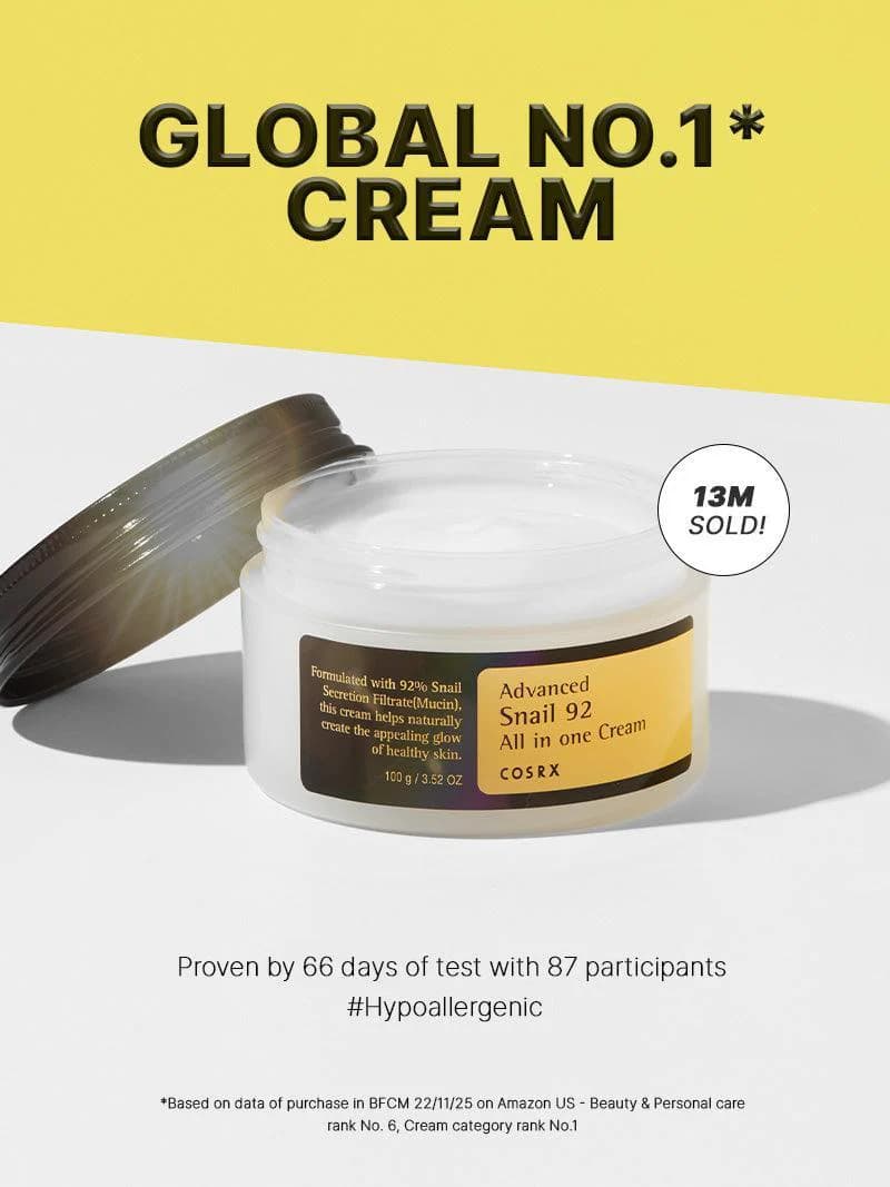 Advanced Snail 92 All In One Cream Product proof